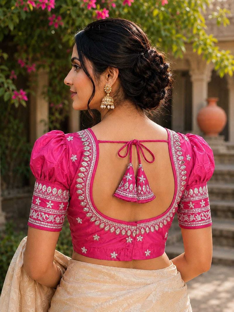 TUVUZUM V-Neck Women Blouse - Image 5