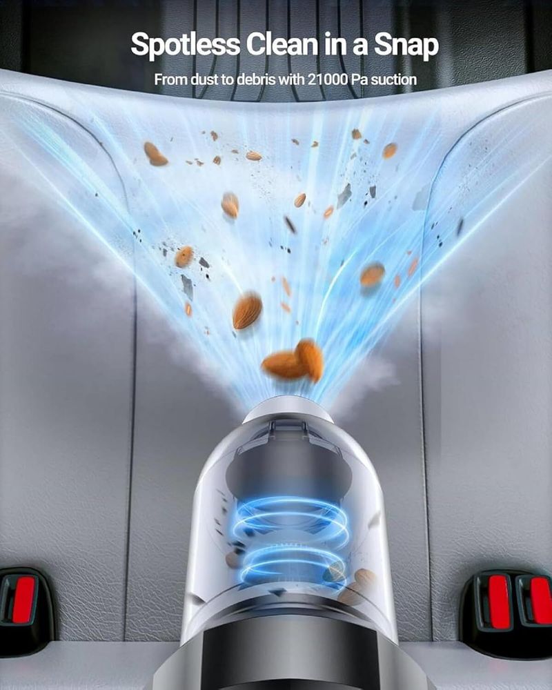 JUNJULA J6538 Car Vacuum 22000 Pa Portable - Image 8