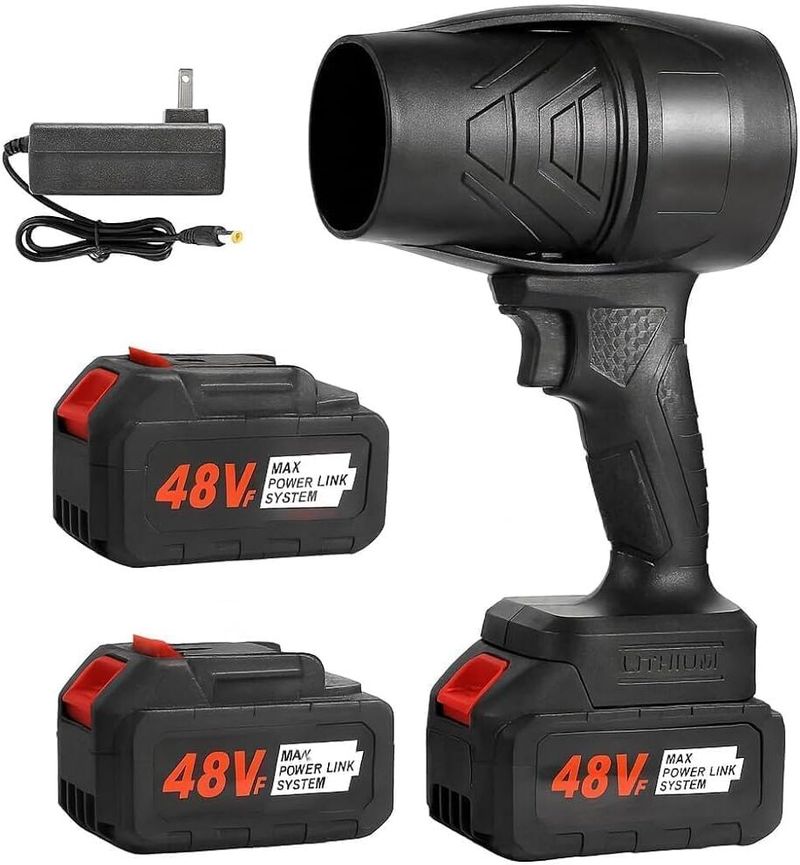NKPriseEnter 48V Cordless Turbo Jet Blower with 1 Battery - Image 5