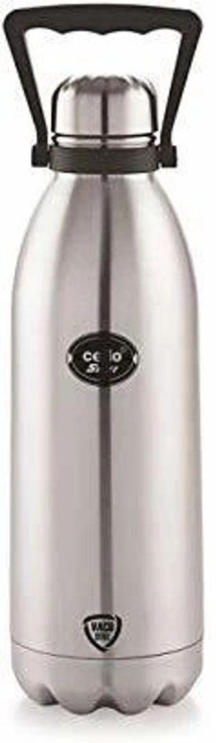 cello 24 hr hot and cold swift 2000 ml Steel Flask (Pack of 1, Silver) - Image 5