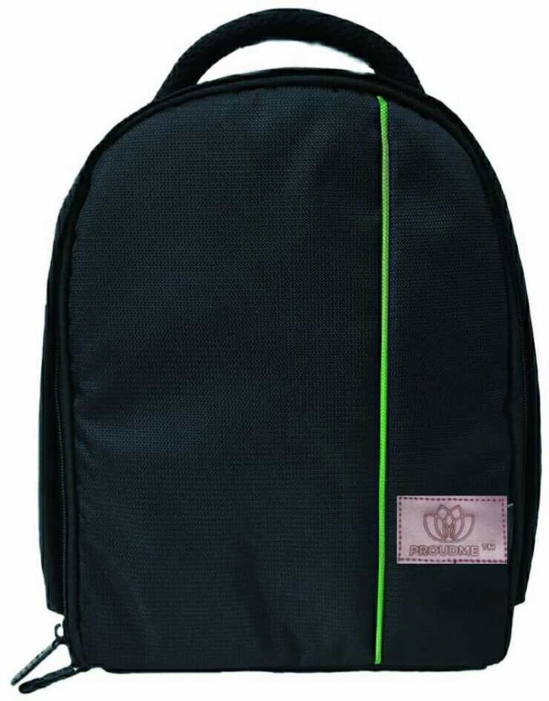 PROUDME DSLR Camera Bag Camera Bag (Black, Green) - Image 6
