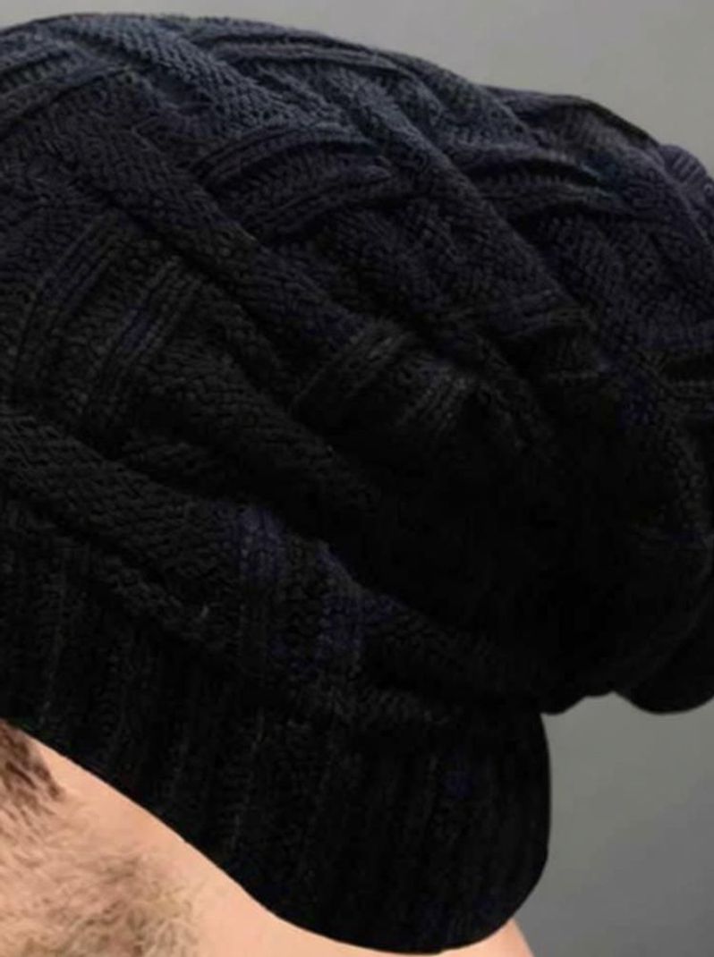 Trendsetterz Embroidered, Self Design, Solid Beanie - Image 8
