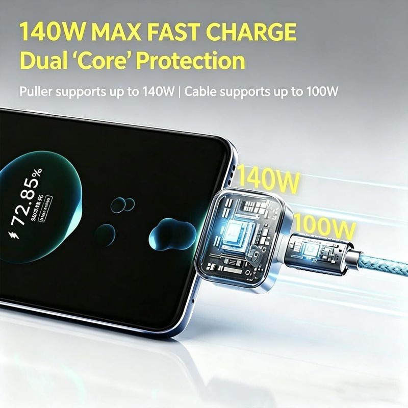SHREVI IMPEX 140W Turbo Car Charger Multicolor - Image 7