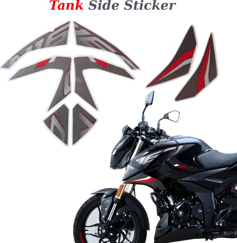 RideStick Multicolor Bike Sticker Decal - Image 3