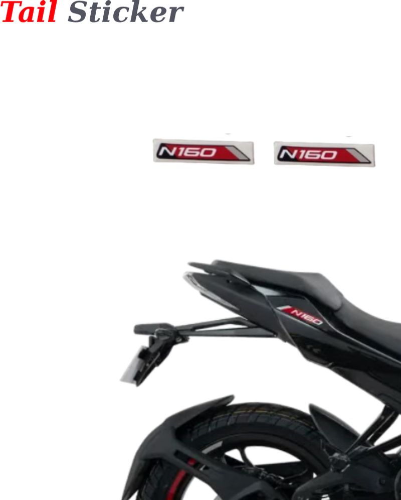 RideStick Multicolor Bike Sticker Decal - Image 6