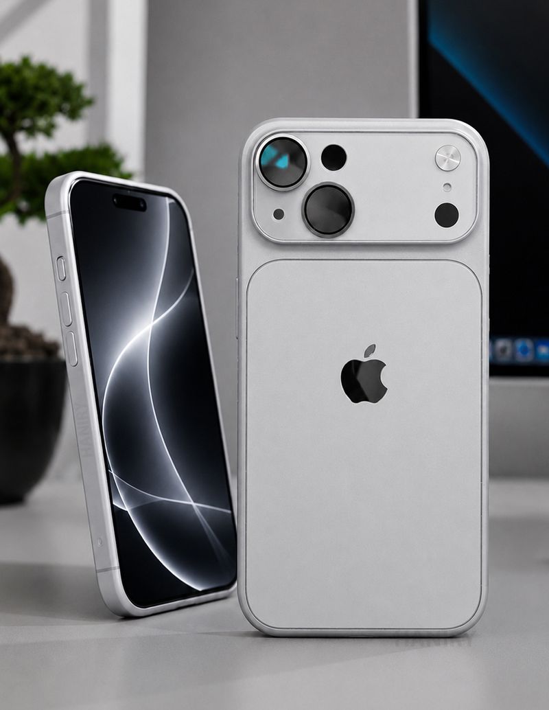 HANIRY Back Cover for Apple iPhone 14 Plus (Silver, Dual Protection, Thermoplastic Polyurethane, Pack of: 1) - Image 5