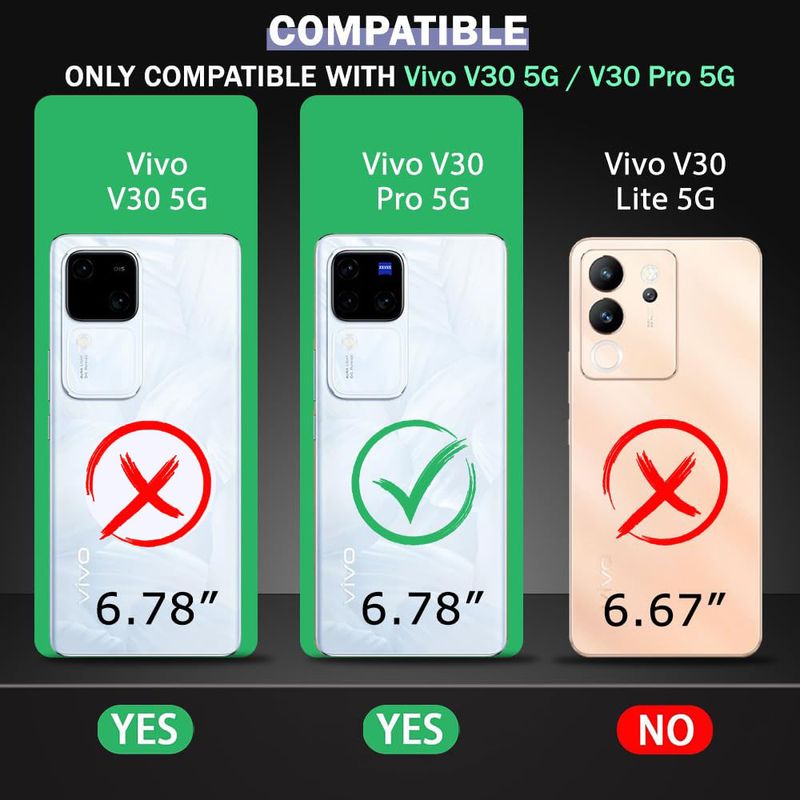JASH Back Cover for Vivo V30 Pro 5G (White, Shock Proof, Silicon, Pack of: 1) - Image 6