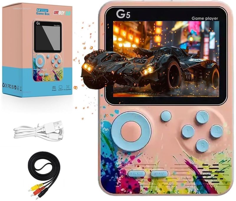 G5 500 in 1 Retro Game Box Only for 1Player Handheld Classical Limited Edition_4 5th Anniversary Edition (Code in the Box - for PC) - Image 2