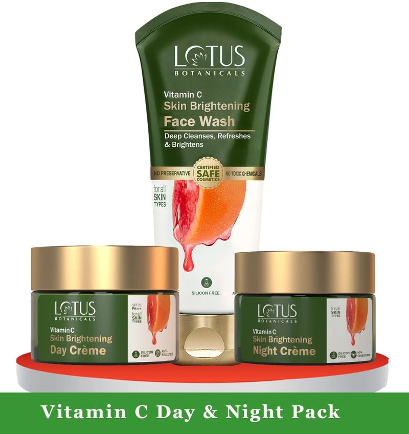 Lotus Botanicals Vitamin C Day and Night Pack (3 Items) - Image 5