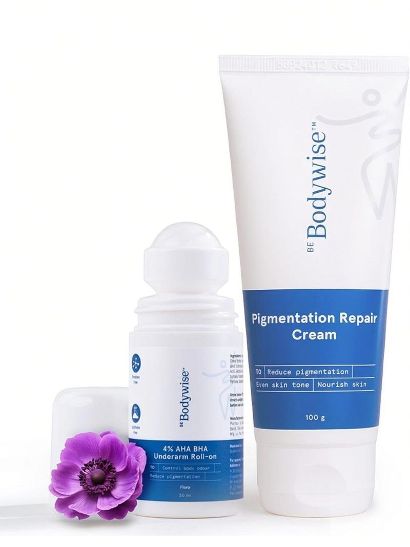 Be Bodywise Pigmentation Kit - Flora Fragrance | For Even-Toned & Smooth Underarm (2 Items in the set) - Image 5