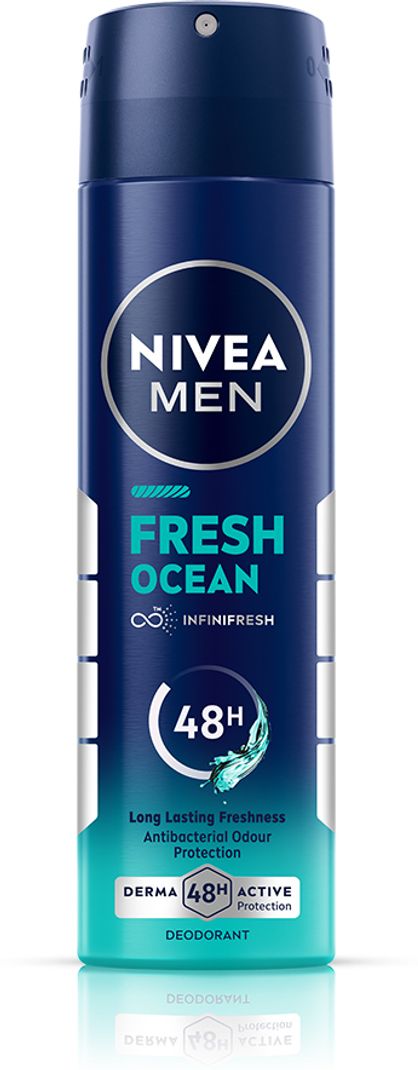 Nivea Men Fresh Ocean Deodorant Spray 150ml - Image 3