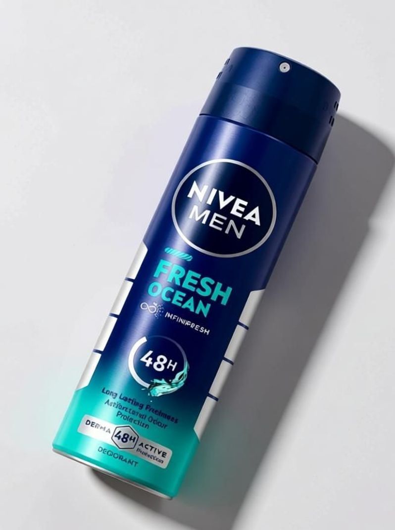 Nivea Men Fresh Ocean Deodorant Spray 150ml - Image 5