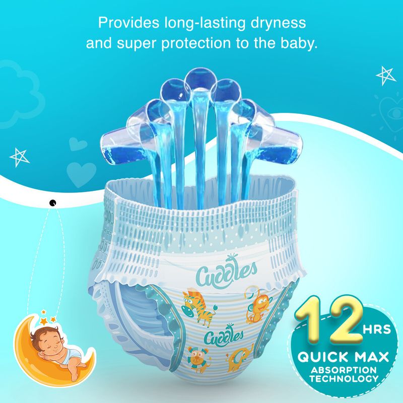 Cuddles - Super Pants 2X Softer Super Dry (Pack of 2) Pant Diapers - M (144 Pieces) - Image 6