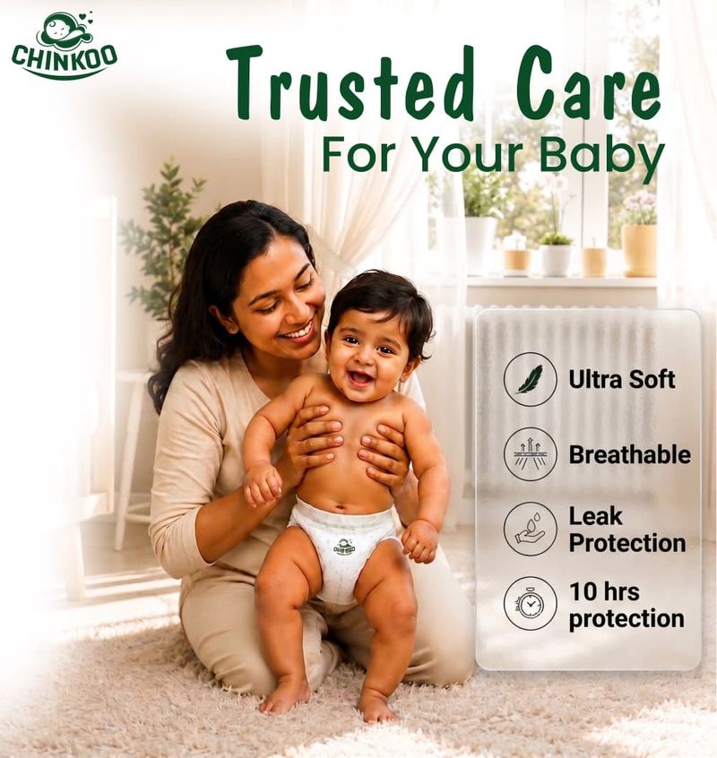 CHINKOO Extra Large Pull-up Diapers XL (50 Pieces) 18 kg - Image 6