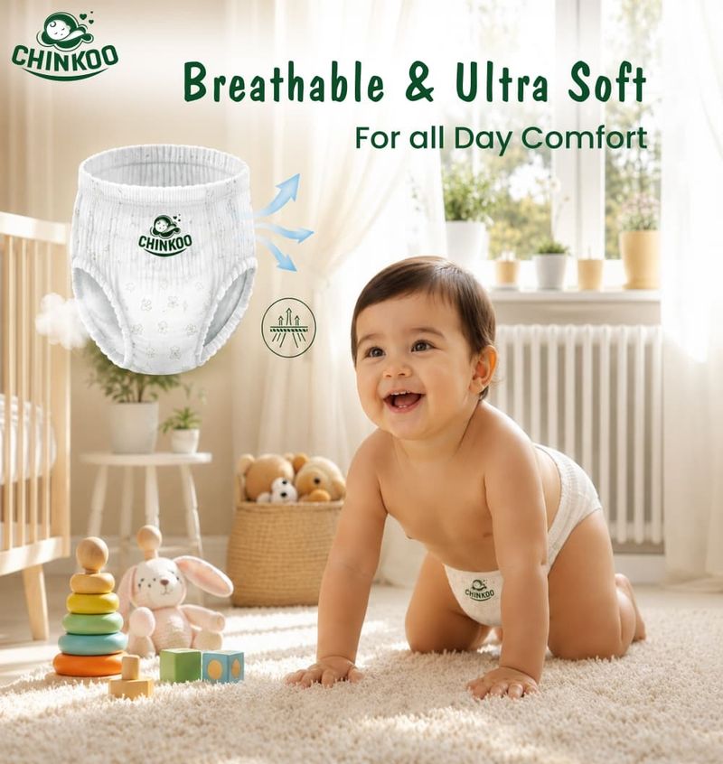 CHINKOO Extra Large Pull-up Diapers XL (50 Pieces) 18 kg - Image 4
