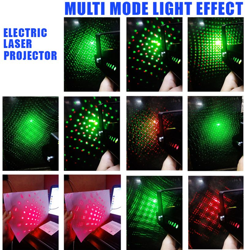BeerTech Mini Laser Projector Stage Lighting (10 cm) - Image 5