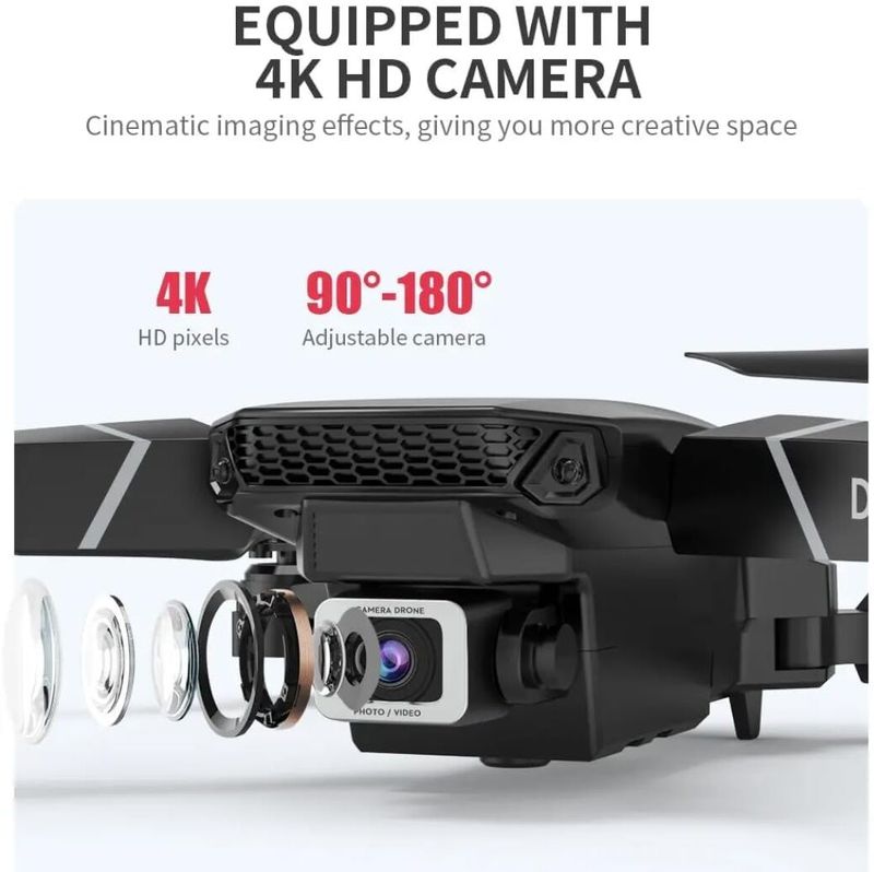 tmwilla E88 Foldable Drone 4K Camera - Image 6