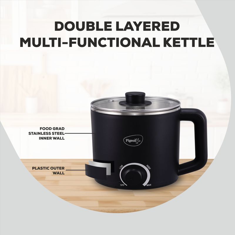Pigeon 19003956 Electric Kettle (1.5 L, Black) - Image 7