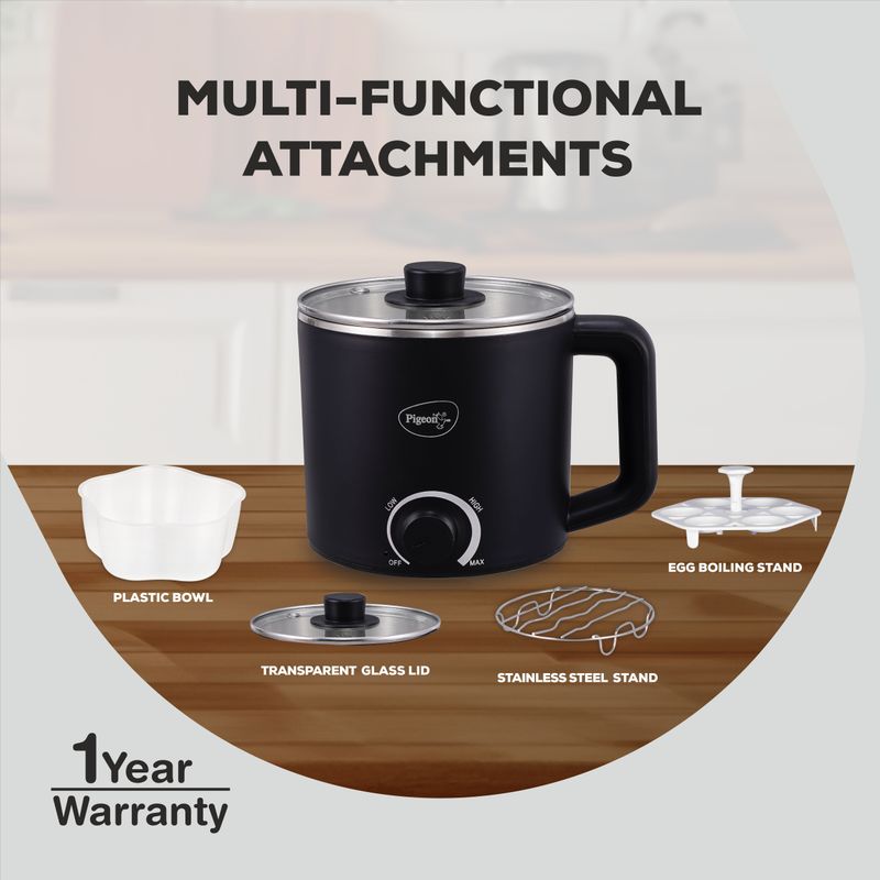 Pigeon 19003956 Electric Kettle (1.5 L, Black) - Image 4