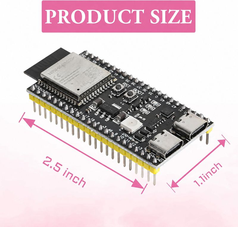 Electrobot ESP32-S3 N8R8 Development Board Pack of 2 - Image 6
