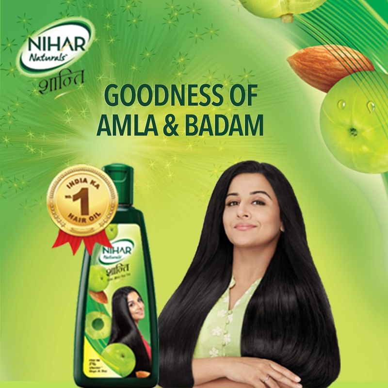 NIHAR Santi Badam Amla Hair Oil 450ml - Image 6