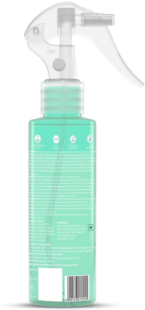 The Plant Fix Plix Rosemary Water Hair Spray Avanced Styler Spray With Growth Hair Styler (100 ml) - Image 8