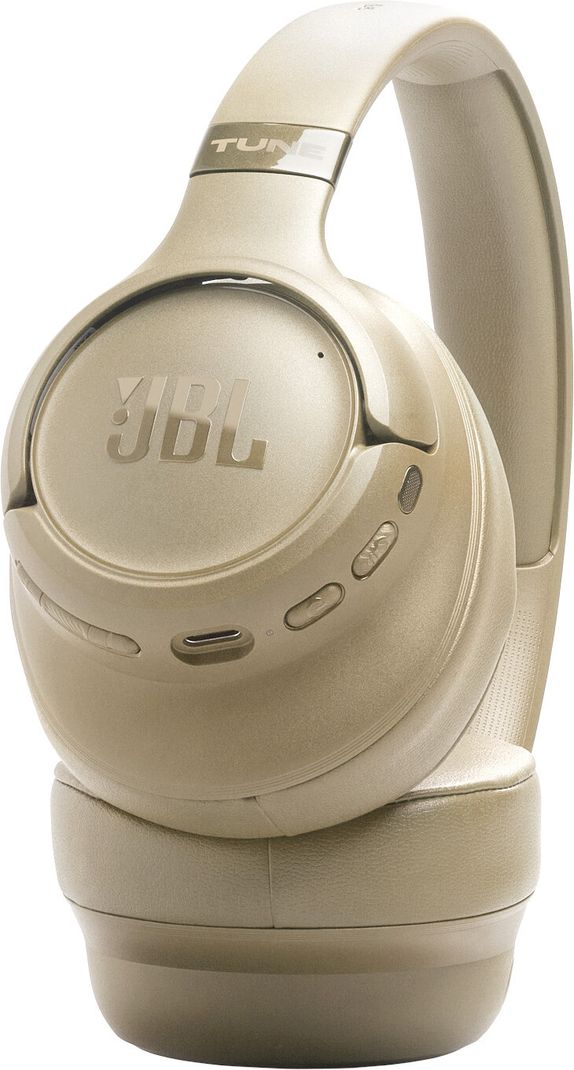 JBL Tune 780NC Bluetooth Headset (Beige, On the Ear) - Image 8