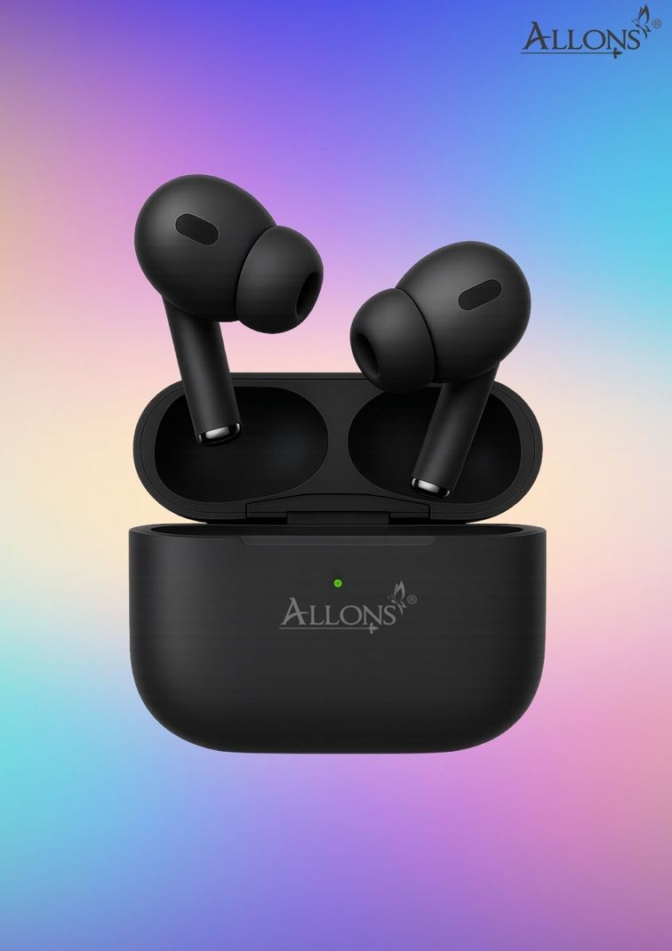allons A395 TWS ANC Earbuds with MagSafe Case (Black) - Image 2