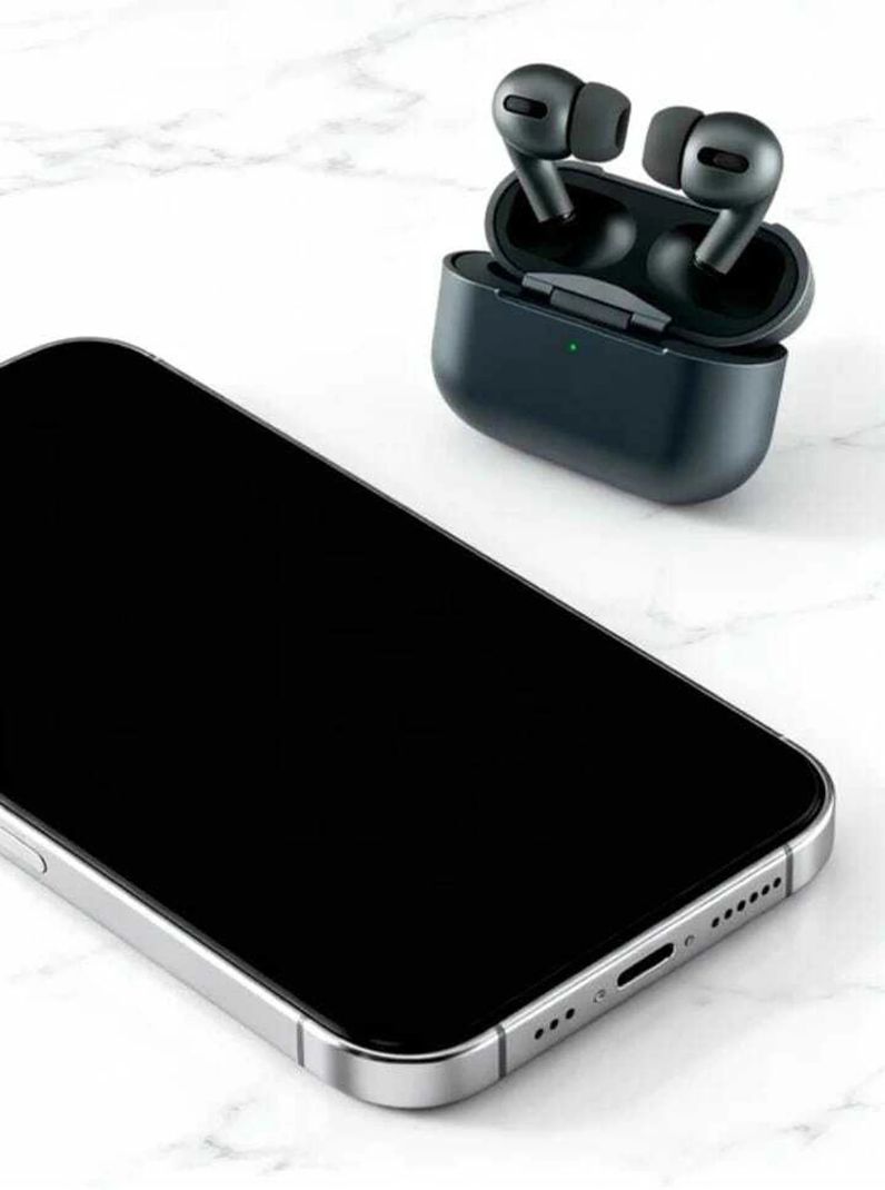 allons A395 TWS ANC Earbuds with MagSafe Case (Black) - Image 3