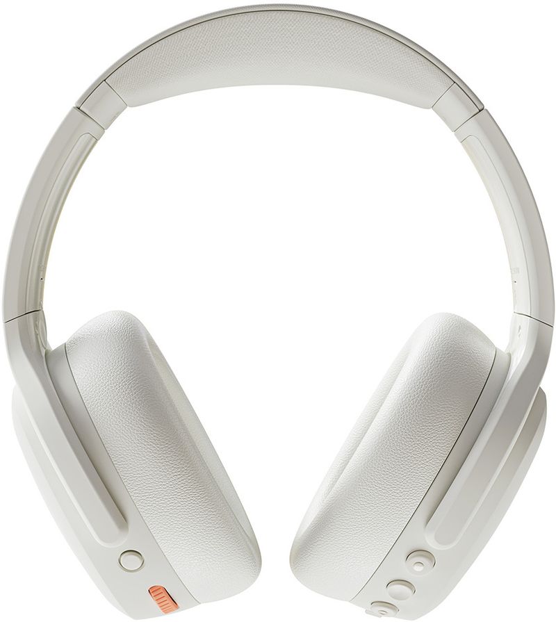 Skullcandy Crusher ANC 2 4-Mic Adjustable Sensory Bass, Dual Pairing, 50Hr Playtime Bluetooth Headset (Bone Orange Glow, On the Ear) - Image 4