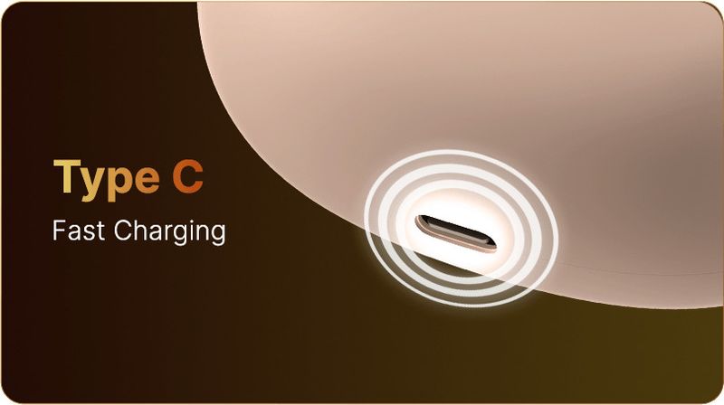 LAVA Probuds T51 True Wireless Earbuds (Caramel Cream) - Image 6