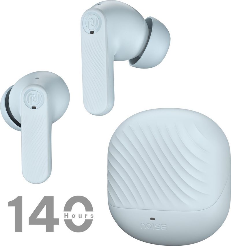 Noise Buds X2 with 140Hr playtimeANC (32dB)Dual PairingRubberised case finish Bluetooth Headset (Tide Blue, True Wireless) - Image 6