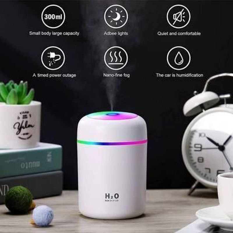 ARZAQ Room Humidifier for room moisture | Colorful Light for Room, BedroomRoom Air Purifier Humidifier - Image 4