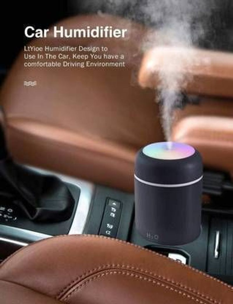 ARZAQ Room Humidifier for room moisture | Colorful Light for Room, BedroomRoom Air Purifier Humidifier - Image 6