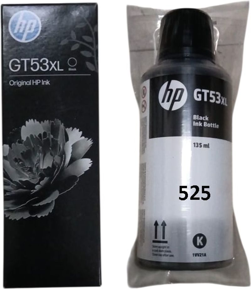 HP Original ink Suitable for Smartank 585 All-in-One WiFi Printer GT53XL 135ML Black Ink Bottle - Image 7