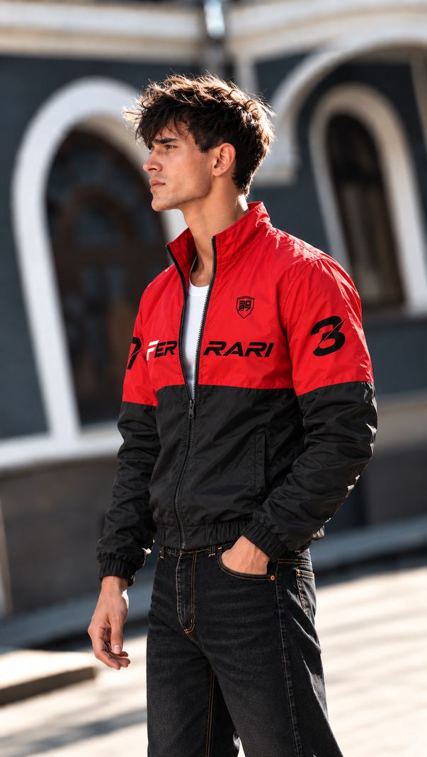 LQT Men Colorblock Sports Jacket - Image 3
