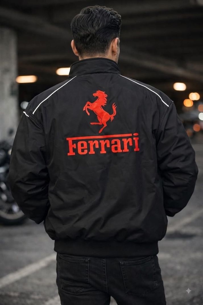 Fivenine Men & Women Graphic Print Biker Jacket - Image 3