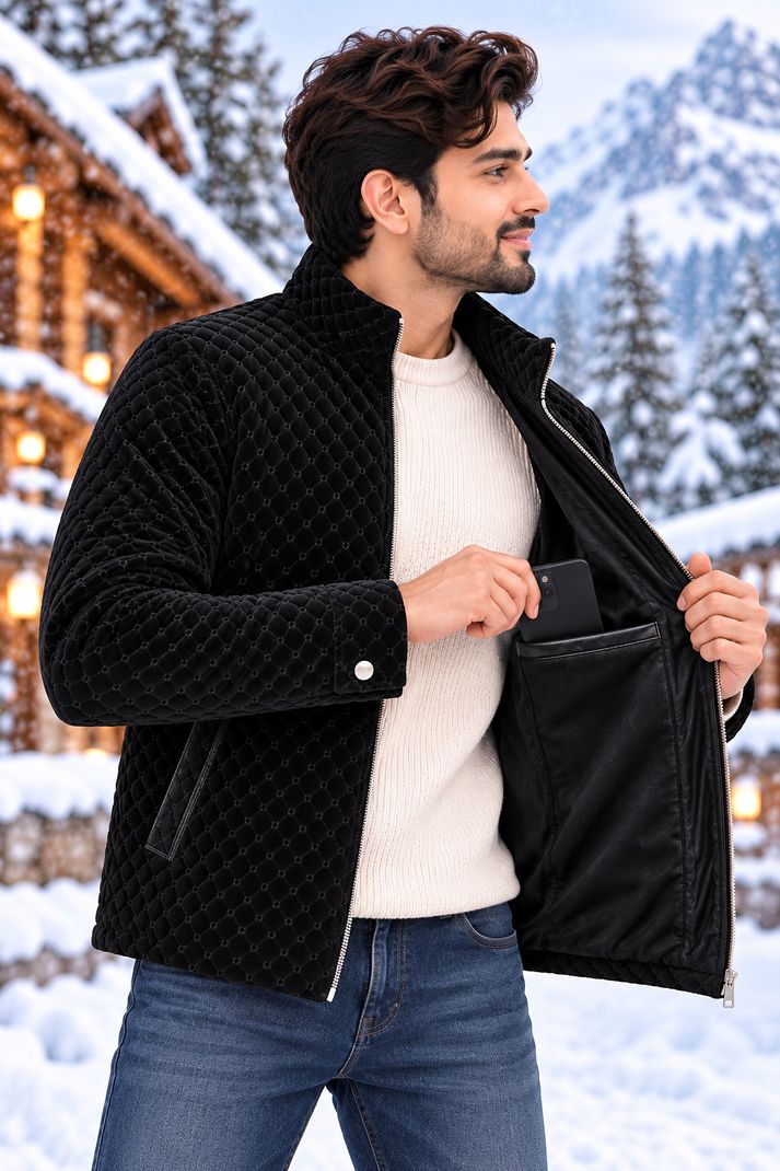 Estixx Men Embroidered Casual Jacket - Image 6