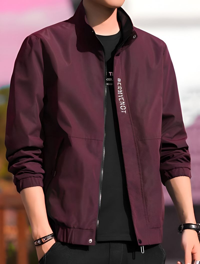 VERTICALS Men Solid Casual Jacket - Image 5