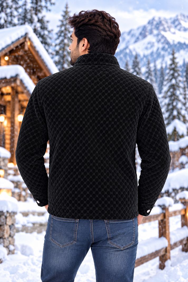 Estixx Men Embroidered Casual Jacket - Image 5