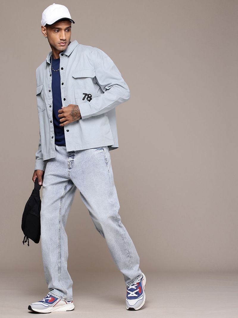Roadster Men Printed Tailored Jacket - Image 5