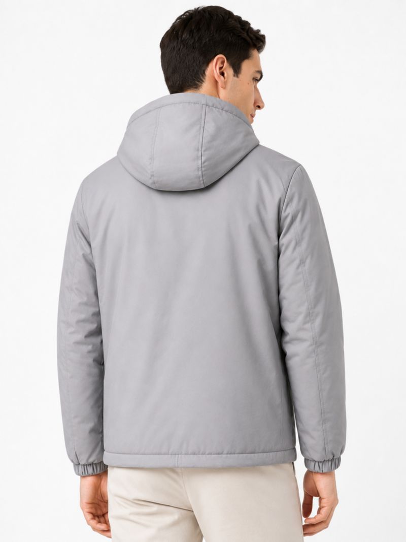 Mia Fashion Men Solid Bomber Jacket - Image 5