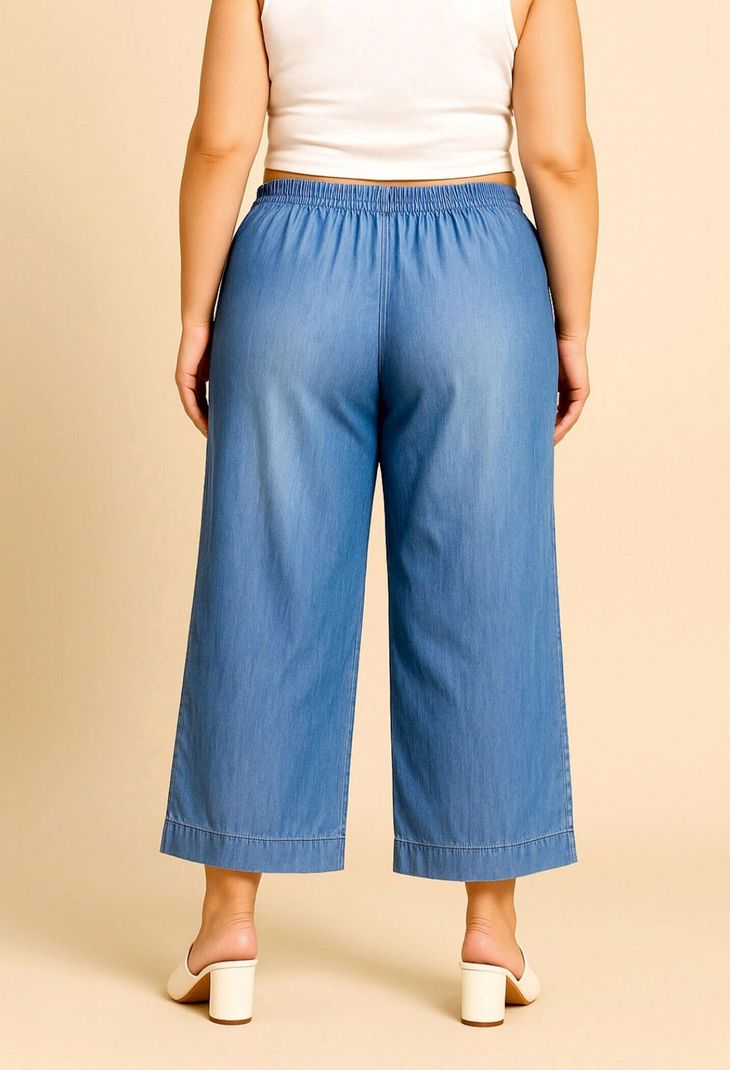 NOVIO Women Loose Fit High Rise Blue Jeans - Image 6