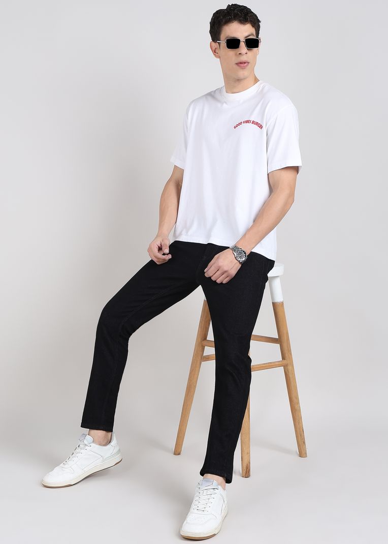 KILLER Men Skinny Mid Rise Dark Blue Jeans - Image 7