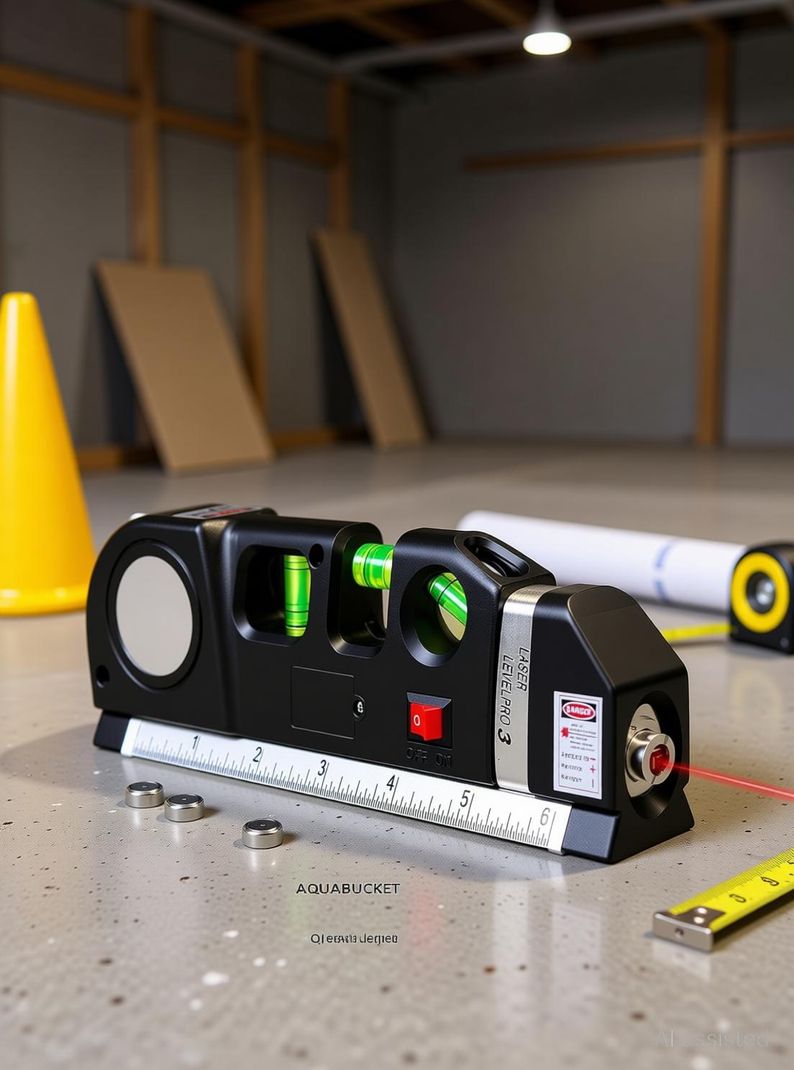 AQUABUCKET Laser Level PRO 3 Multipurpose 30cm - Image 5