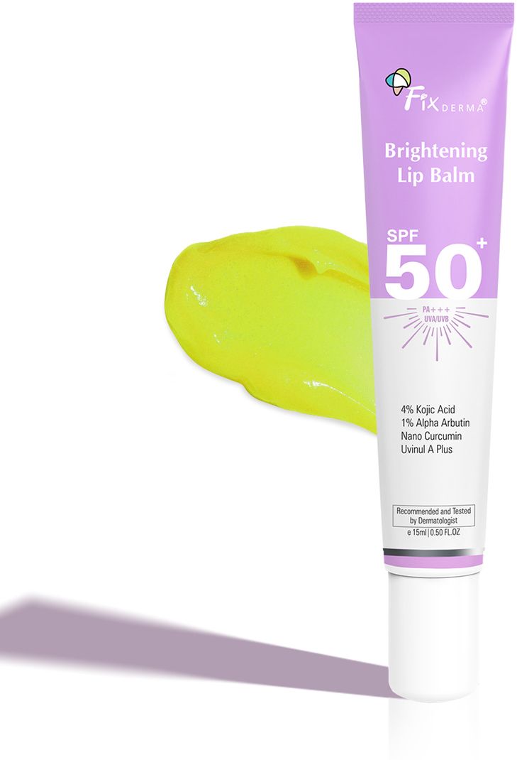 Fixderma SPF 50+ Lip Balm PA+++ 4% Kojic Acid Brightening Lip Balm with 1% Alpha Arbutin Coconut (Pack of: 1, 15 g) - Image 6