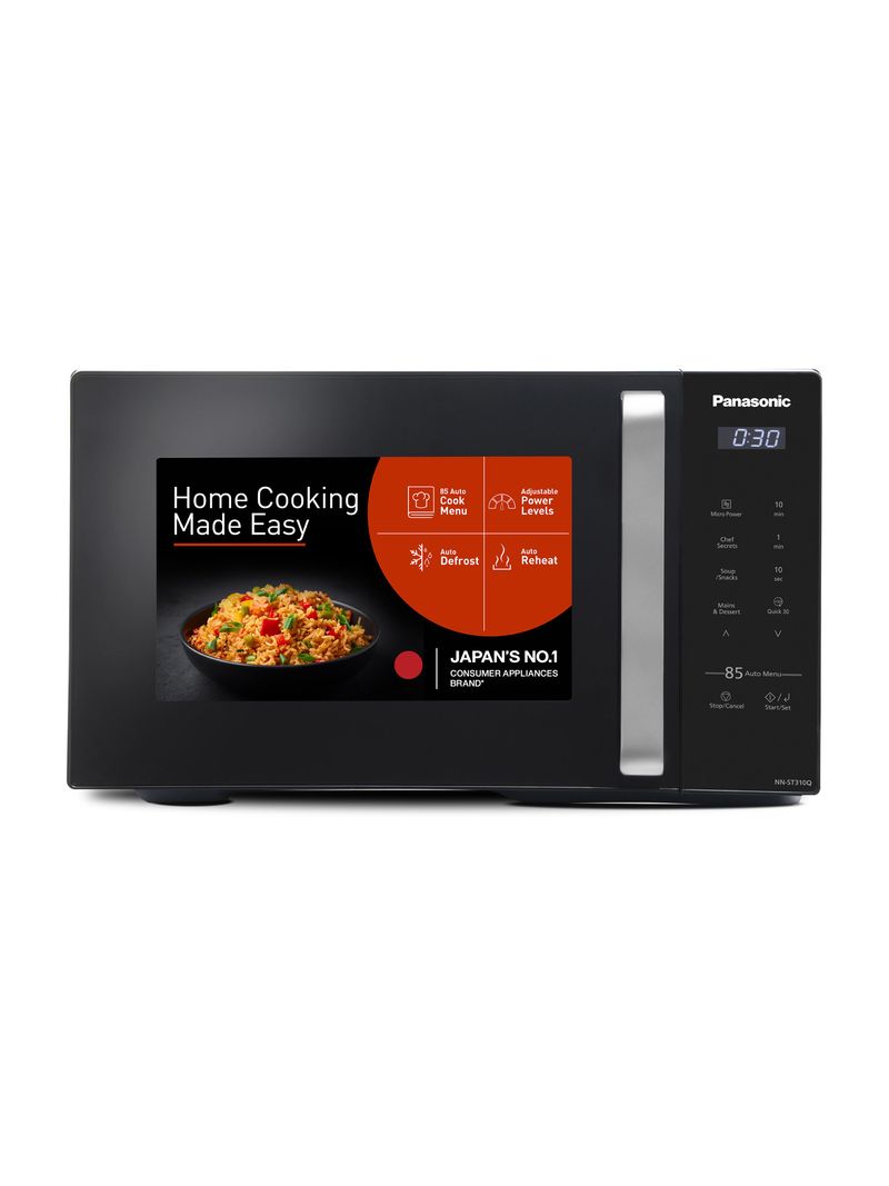 Panasonic 25L Solo Microwave Oven (NN-ST310QBFG, Black) - Image 3