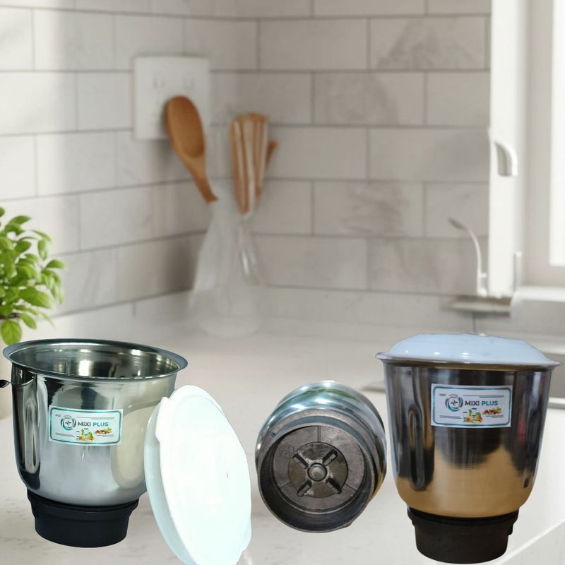 MIXI PLUS Mixer Grinder Medium Jar 800ml - Image 6