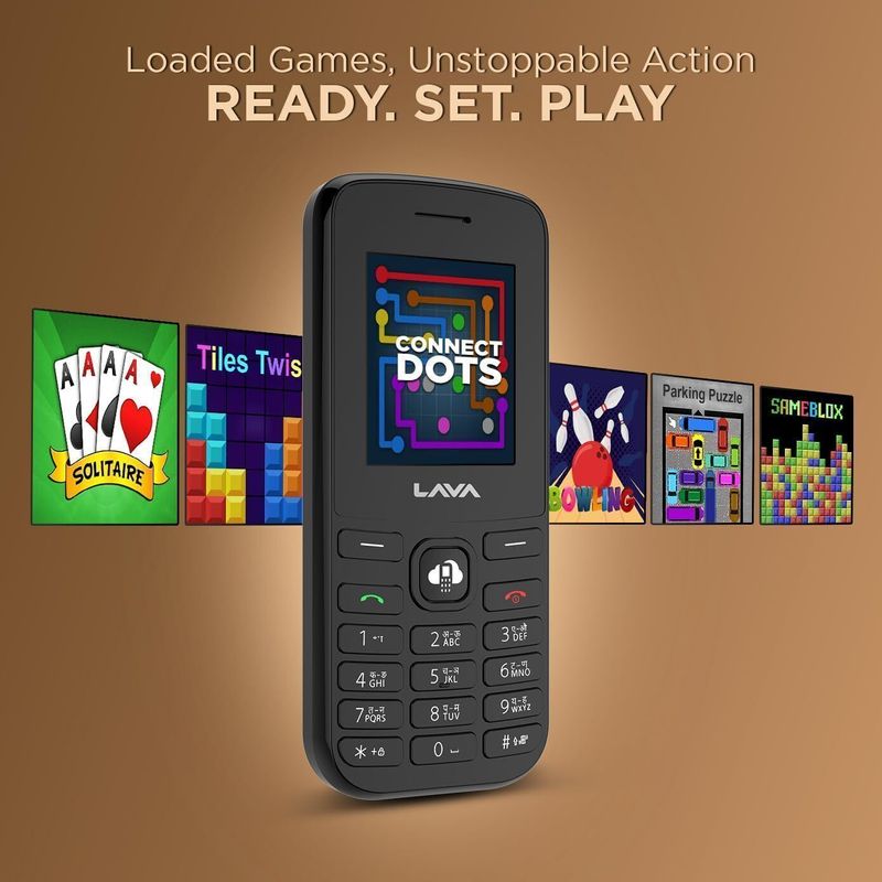 LAVA Action 4G (Black) - Image 4
