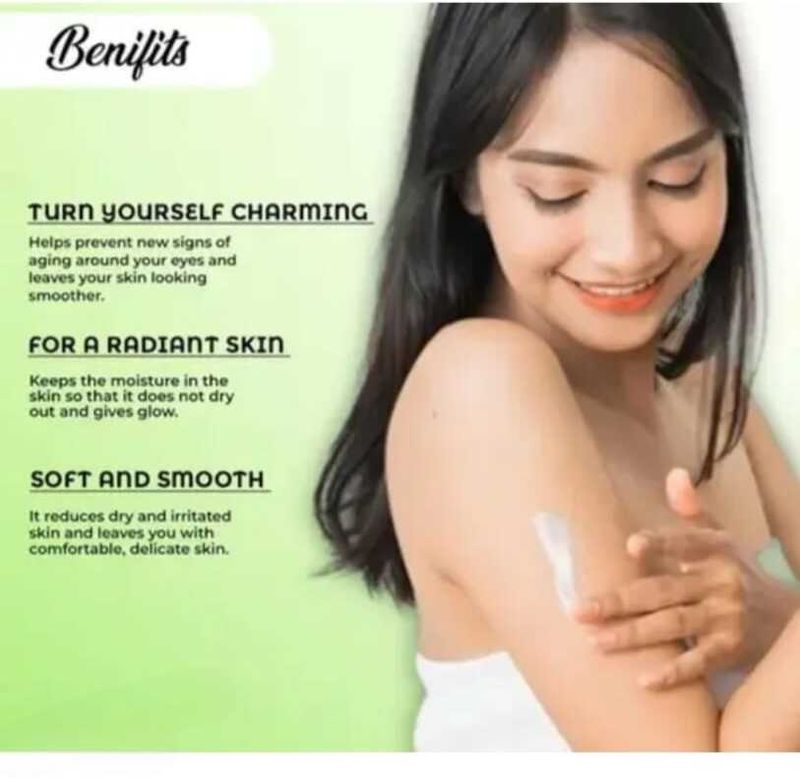 Everwey Aloe Vera, Doodh Kesar & Shea Butter Nourishing Body Lotion (300 ml) - Image 8